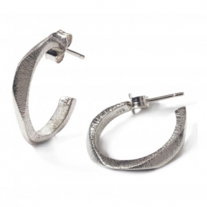 Frenchy Hoops Classic Silver