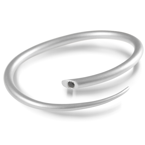 Stiletto Bangle Silver